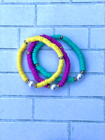 Stackable Boho Pearl Bracelets