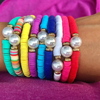 Stackable Boho Pearl Bracelets